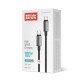 Дата кабель USB-C to USB-C 2.0m 5A 100 W zinc alloy braided black ColorWay (CW-CBPDCC099-BK)