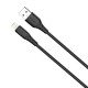 Дата кабель USB 2.0 AM to Lightning 1.0m 3A textured PVC black ColorWay (CW-CBUL094-BK)