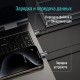 Дата кабель USB 2.0 AM to Lightning 2.0m 3A zinc alloy braided black ColorWay (CW-CBUL099-BK)