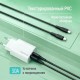 Дата кабель USB 2.0 AM to Micro 5P 1.0m 3A textured PVC black ColorWay (CW-CBUM094-BK)