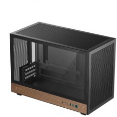 Корпус для ПК Deepcool CH260 Wood Black (R-CH260-BKNWM0-G-1) - Фото