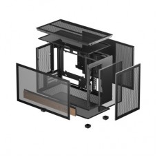 Корпус для ПК Deepcool CH260 Wood Black (R-CH260-BKNWM0-G-1) - Фото