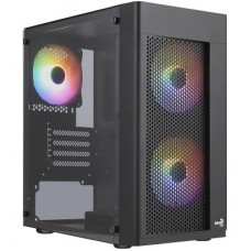 Корпус для ПК AeroCool Hexform-G-BK-v2 Black 600W (ACCX-PV38004.11)
