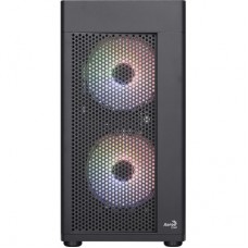 Корпус для ПК AeroCool Hexform-G-BK-v2 Black 600W (ACCX-PV38004.11) - Фото