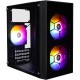 Корпус для ПК 1stPlayer X1-BK-3F1-PS-600FK-EU