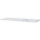 Клавиатура Apple Magic Keyboard with Touch ID Bluetooth/USB UA White (MXK73UA/A)