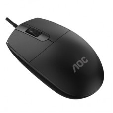 Мышка AOC MS100B USB Black (MS100B/LA) - Фото