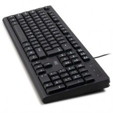 Клавіатура AOC KB100B USB UA Black (KB100B/97) - Фото