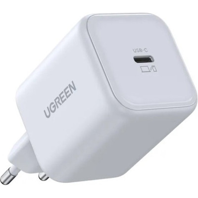 Зарядний пристрій UGREEN USB-C GaN 45 W X524 white (65053)