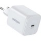 Зарядний пристрій UGREEN USB-C GaN 45 W X524 white (65053)