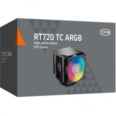 Кулер для процессора PcCooler Охолоджувач для процесора PсCOOLER RT720 TC ARGB BK чорний IntelLGA 11 (RT720 TC ARGB BK) - Фото