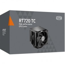 Кулер для процессора PcCooler Охолоджувач для процесора PсCOOLER RT720 TC BK чорний IntelLGA 115X/12 (RT720 TC BK) - Фото