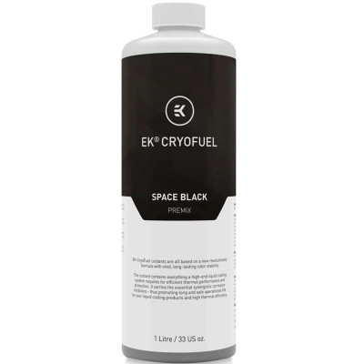 Охолоджувальна рідина Ekwb EK-CryoFuel Space Black (Premix 1000mL) (3831109916735)