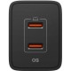 Зарядное устройство Spigen 2xUSB-C PD 47W black (ACH09457) Зарядное устройство Spigen 2xUSB-C PD 47W black (ACH09457)