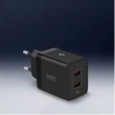 Зарядний пристрій Spigen 2xUSB-C PD 47 W black (ACH09457) - Фото