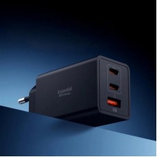 Зарядний пристрій Spigen 2xUSB-C PD + 1xUSB 67 W black (ACH09458) - Фото