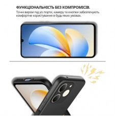 Чехол для мобильного телефона BeCover Silicone Realme Note 70 Black (714693) - Фото
