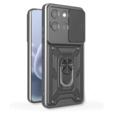 Чохол для мобільного телефона BeCover Military Motorola Moto G86 Black (715037) - Фото