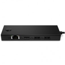 Концентратор HP Хаб USB 3.0 ->HDMI/USB2.0x2/USB-C PD/Ethernet Hub HP (BR1U3AA) - Фото
