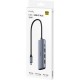 Концентратор Cudy USB-C 5-in-1 1xHDMI 4K + 1xUSB-C PD100W + 1xUSB 3.0 5Gbps + 2xUSB 2.0 (UH405) Концентратор Cudy USB-C 5-in-1 1xHDMI 4K + 1xUSB-C PD100W + 1xUSB 3.0 5Gbps + 2xUSB 2.0 (UH405)