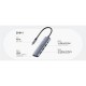 Концентратор Cudy USB-C 5-in-1 1xHDMI 4K + 1xUSB-C PD100W + 1xUSB 3.0 5Gbps + 2xUSB 2.0 (UH405) Концентратор Cudy USB-C 5-in-1 1xHDMI 4K + 1xUSB-C PD100W + 1xUSB 3.0 5Gbps + 2xUSB 2.0 (UH405)