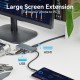 Концентратор Vention USB-C 6-in-1 3xUSB 3.0 + HDMI 4K30Hz + SD/TF 0.15m (TOOHB)