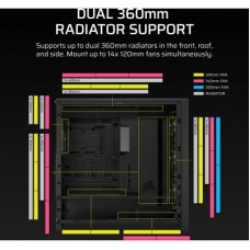 Корпус для ПК Corsair CORSAIR FRAME 5000D RS (4xRS140) (CC-9011307-WW) - Фото