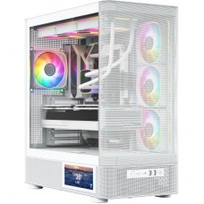 Корпус для ПК Modecom VOLCANO AQ400 ARGB LCD 6,2 (MC-A-AQ400-4FA-W) - Фото