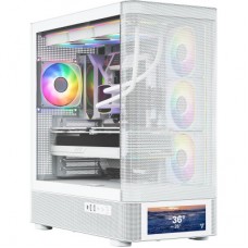 Корпус для ПК Modecom VOLCANO AQ500 ARGB LCD 6,2 (MC-A-AQ500-4FA-W) - Фото