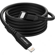 Дата кабель USB-C to Lightning 1.0m PD27W black Choetech (XCL-1030-BK) - Фото
