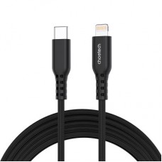 Дата кабель USB-C to Lightning 1.8m MFi PD20W braided black Choetech (XCL-1021-BK) - Фото