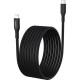 Дата кабель USB-C to Lightning 1.8m MFi PD20W braided black Choetech (XCL-1021-BK)