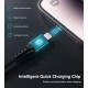 Дата кабель USB-C to Lightning 1.8m MFi PD20W braided black Choetech (XCL-1021-BK)
