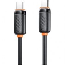 Дата кабель USB-C to USB-C 1.0m 60w black XO (NB-Q302B-CC.black)