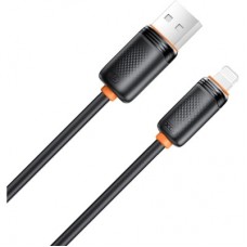Дата кабель USB 2.0 AM to Lightning 1.0m 3A black XO (NB302-AI.black) - Фото