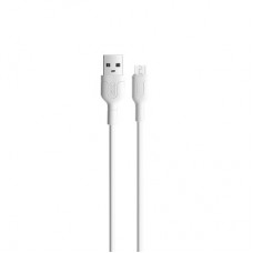 Дата кабель USB 2.0 AM to Micro 5P 1.0, 2A white XO (NB212-AM.white) - Фото