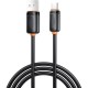 Дата кабель USB 2.0 AM to USB-C 2.0m 3A black XO (NB302-AC-2.black)