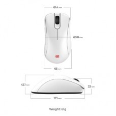 Мышка Zowie EC2-DW Wireless White (9H.N4VBE.A3E) - Фото