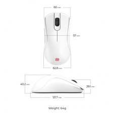 Мышка Zowie ZA13DW Wireless White (9H.N4RBE.A3E) - Фото