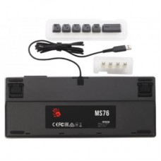 Клавіатура A4Tech Bloody MS76 USB UA Iron Grey (4711421003292) - Фото