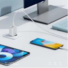 Зарядний пристрій XO USB-C PD30W white (L131.white) - Фото