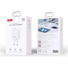 Зарядний пристрій XO USB-C PD30W white (L131.white) - Фото