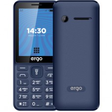 Мобільний телефон Ergo E284 Blue - Фото