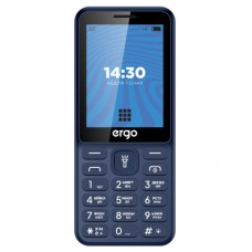 Мобільний телефон Ergo E284 Blue - Фото