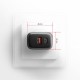 Зарядное устройство AXAGON 1xUSB-C PD67W + 1xUSB QC4+ PPS gray (ACU-PQ67) Зарядное устройство AXAGON 1xUSB-C PD67W + 1xUSB QC4+ PPS gray (ACU-PQ67)