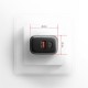 Зарядное устройство AXAGON 1xUSB-C PD67W + 1xUSB QC4+ PPS display gray (ACU-PQ67D)