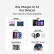 Зарядное устройство Belkin 2xUSB-C + 1xUSB PD70W PPS GaN white (WCH018HQWH) Зарядное устройство Belkin 2xUSB-C + 1xUSB PD70W PPS GaN white (WCH018HQWH)