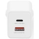 Зарядний пристрій Digitus 1xUSB-C + 1xUSB PD45W GaN white (DA-10302) Зарядний пристрій Digitus 1xUSB-C + 1xUSB PD45W GaN white (DA-10302)