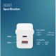 Зарядний пристрій Digitus 1xUSB-C + 1xUSB PD45W GaN white (DA-10302) Зарядний пристрій Digitus 1xUSB-C + 1xUSB PD45W GaN white (DA-10302)