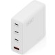 Зарядное устройство Digitus 3xUSB-C + 1xUSB PD140W GaN white (DA-10305)